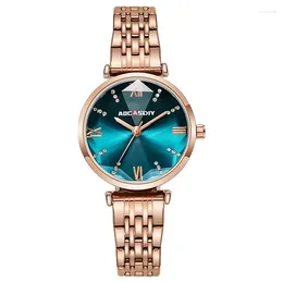 Wristwatches AOCASDIY Original Direct Sales Bright Colour Fashion Women's Watch Waterproof Durable Wear Without Discoloration