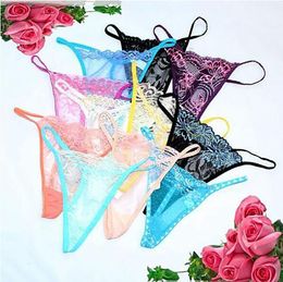 Sexy lace Underwear cheap on sale G String Thongs Panties T Back LINGERIE women lady