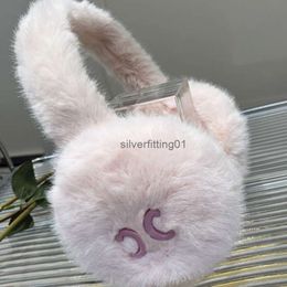 Fashion Ear Muffs Brand Winter Designer Muffs Female Rabbit Veet Earmuff Senior Soft Fashion Lovely Ladies Warm Plush Ear Muff for Women Men Cap Hat