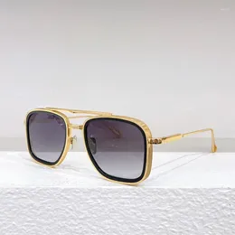 Sunglasses Alloy Square Women Heart Acetate Glasses Retro Vintage Coloured Sun Men Aesthetic Trendy