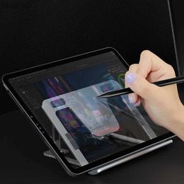 Tablet PC Stands KX4A Laptop Stand Adjustable Ergonomic Tablet Kindle Holder Aluminium Alloy Bracket Folding Cooling Riser YQ240125