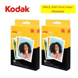 Paper Original Premium kodak Zink Print Photo Paper( 3.5x4.25 Inch and 20 Sheets) Compatible With Kodak Smile Classic Instant Camera