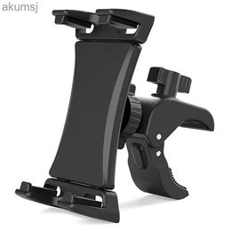 Tablet PC Stands 2X Exercise Bike Tablet Stand - 360Degree Adjustable Fitness Treadmill Tablet Stand For 4.7-12.9Inch Tablet Phone YQ240125