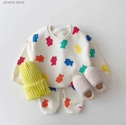 Clothing Sets Lioraitiin 0-24M Newborn Infant Baby Girl 2Pcs Autumn Clothing Set Long Sleeve Animal Printed Top Long Pants