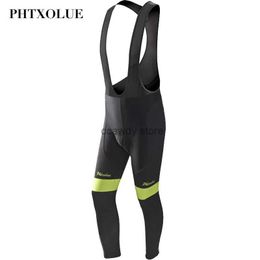 Men's Pants Phtxolue Warm Winter Thermal Cycling Pants Mountain Bike Pants Bicyc Tights Coolmax 9D Gel Pad Cycling Bib TrousersH24125