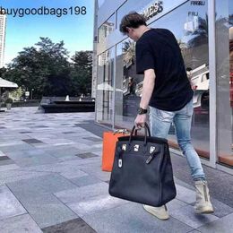 Designer Bags Tote Bag 40cm Mens Handbags Customized Limited Edition Extra Large Bag 40 Capacity Travel Mens and Womens Genuine Leather Business Luggage Have 851p 2x