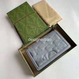 Designer Shoulder Bag The latest handbag Fashion brand classic small tube package fallow chain