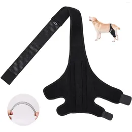 Dog Apparel Pet Knee Pads For Joint Injury Recovery Legs Protector Thigh Brace Wrap Adjustable Support Belt Post-operative Fixation