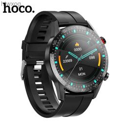 Smart Watches Upgrade VersionHoco Y2 Pro 1.28inch TFT Screen IP68 Waterproof Sport Bracelet Heart Rate Sleep Monitor Call Version Smartwatch YQ240125