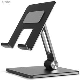 Tablet PC Stands New Aluminium Alloy Phone Holder Stand Mobile Smartphone Support Desk Portable Metal Cell for iPad iPhone YQ240125