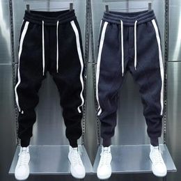 Men's Pants Spring Autumn Trousers Korean Fashion Streetwear Joggers Men Casual Clothing Elastic Waist Sweatpants