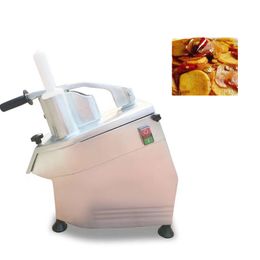 Commercial Vegetable Slicer Onion Slicing Machine Electric Vegetable Potatoes Cutter Carrots Cutting Machine