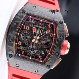 Designer Watch RM Wrist Watch RMWatch Wristwatch Rm011 Series Chronograph Rm011 Date Display Month Display Timing with Warrant