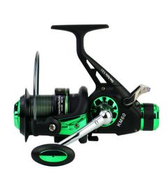 KM5060 wire cup metal Double brake Fishing reel Lake fishing carp Spinning wheel reel7992566