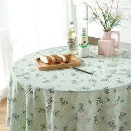 Table Cloth 67JE Cotton Tablecloth Bohemian Vintage Floral Decorative Cover