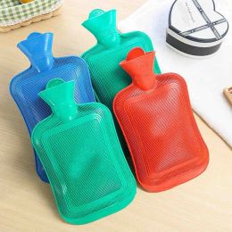 500ml Water Injection Rubber Thick Hot Water Bottle Winter Warms Water Bag Hand Feet Warmer WaterBottles LL