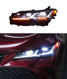 Head Light for Toyota Avalon LED Daytime Running Headlight 2019-2022 Turn Signal Dual Beam Lamp Car Lens