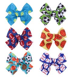 Baby Hair Clips Spring Summer Print Barrettes Kids Cute Bowknot Hairpins Ponytail Clippers Girls Bow Headwear Accessories for Chil7373019