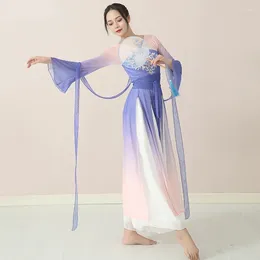 Stage Wear Classical Dance Professional Performance Practice Clothes Female National Yangko Elegant Ancient Chinese Costume