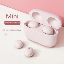 Earphones TWS Mini Bluetooth Earphones Wireless Headphone Invisible Inear Sports Waterproof Earbuds Touch Stereo with Microphone