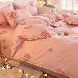 Bedding Sets Bedclothes Bed Sheets Set Duvet Cover Couple Double Sheet Bedspread Comfort A Of Linen... Matrimonial Duvets