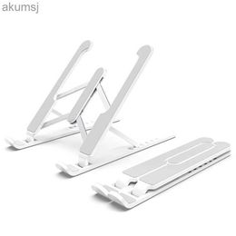 Tablet PC Stands Portable Laptop Holder for Macbook Pro Air Notebook Holder Folding Plastic Tablet Phone Holder Cooling Stand Portable Riser YQ240125