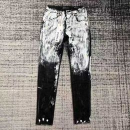 Purple-bran* Men Designer Antiaging Slim Fit Casual Jeans Pu2023900 Size 30-32-34-36 HS2L