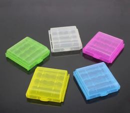 1000pcs Waterproof Plastic Battery Case For 10440 14500 AA AAA Battery Holder Storage Box Cover Container Case Organiser SN1065