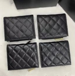 coco Wallet Designer Designer Card Holder Women Purse Small Wallet Purses Mini Bag Caviar Leather Mini Bag Quilted Bags Coin Purse Clutch Bag Zippy Wallets