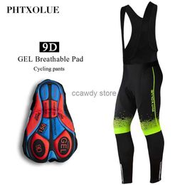 Men's Pants Phtxolue Cycling Bib Pants Trousers Autumn Breathab Mountain Bike Pants Bicyc Tights Coolmax Gel Pad Cycling PantsH24125