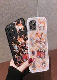 New Pattern Cartoon Cat Phone Case Fashion Design TPU Shell for iPhone 11 11Pro X XS MAX XR 8 8plus 7 7plus Clear Transparent Back3454085