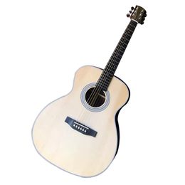 40 OM series top with full solid wood acoustic acoustic guitar