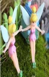 2020 Cartoon Fairy Figurines Fairy Garden Miniatures Gnomes Pixie Dust Princess Miniature Fairy Figurine Mini Garden Resin C2730338