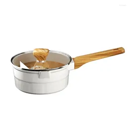 Cookware Sets Kitchenware Milk Pot Non-stick Die-cast Snow Flat Food Supplement Baby Small Soup Stone Wholesale