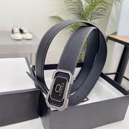 Fashion designer belt steel buckle g famil luxury brand cow-leather all season formal business place gift trendy