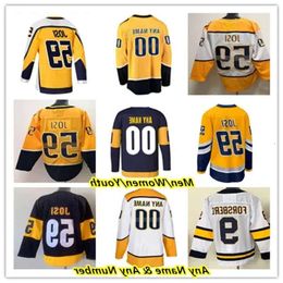 Roman Josi Reverse Retro Hockey Jerseys Filip Forsberg Matt Duchene Mikael Granlund Mattias Ekholm Nino Niederreiter Ryan Johansen Mcdonagh 54