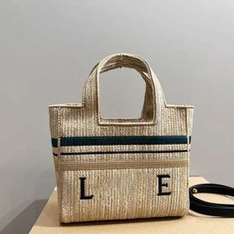 summer straw bag designer handbags fashion shopping beach tote women Luxury Woven Large Crossbody Bags lady shoulder basket purse 230505