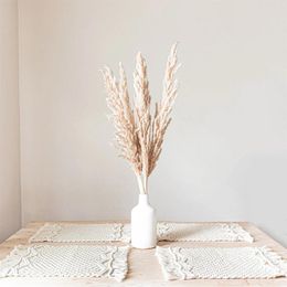 Table Mats Nordic Style Cotton Rope Handmade Woven Placemat Bohemian Blanket Wedding Holiday Atmosphere Homestay Decorative Mat