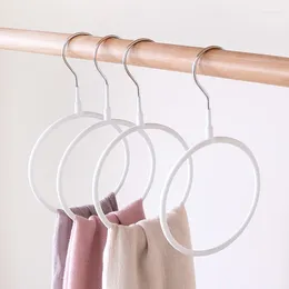 Hooks Belt Tie Hook Storage Rattan Weave Slots Circle Hanger Rack Scarves Home Shawls Neckties Organiser Holder