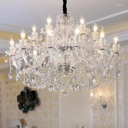 Chandeliers MG Crystal Chandelier Lighting For Living Room K9 Top Grade Hanging Luxury Fixture Wedding Decoration Chrome/Gold Pendant Lamp