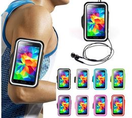 WaterProof arm band Sport Gym Running Armband Protector Soft pouch Case Cover For iphone 4 5 6 47quot 6 plus 55quot Samsung 8125885