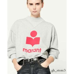 ISABEL MARANT Hoodie Designer Sweatshirt Printing Triangle Neck Pullover Sweatshirts Women Loose Long Sleeve Sweater Hoodie Marant Hoodie 893