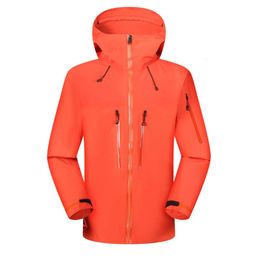 Outdoor stormsuit single layer autumn and winter seam full pressure glue wind proof waterproof men's jacket large Fashion Trend Clothes346
