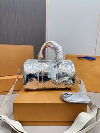 24SS Unisex Luxury Designer Keepall Pillow Bag Women's Handbag Crossbody Bag Shoulder Bag Travel Bag Comes With A Zipper Coin Purse 26cm