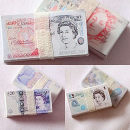 50% Size Pound Prop Money Copy Games UK Pounds GBP 100 50 NOTES Extra Bank Strap - Movies Play Fake Casino Po Booth266j8QMI