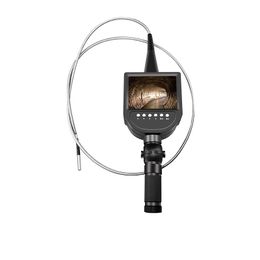 Mangueira manual de detecção de motor de duas direções, endoscópio portátil de vídeo de alta definição para uso policial