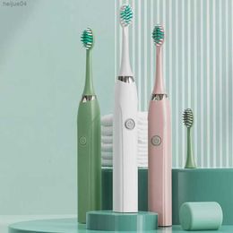 Toothbrush Super Sonic Electric Toothbrushes for Adults Kid Smart Timer Whitening Toothbrush IPX7 Waterproof Replaceable AA Battery Version
