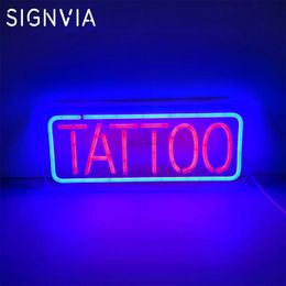 LED Neon Sign Tattoo Neon Sign LED Neon Light for Tattoo Studio Salon Business Store Home Room Wall Decor Adervertising Signboard USB Led Lamp YQ240126