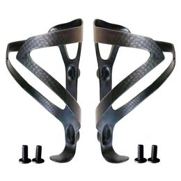 2PCS XXX Product Carbon Fibre Water Bottle Cage MTBRoad Bicycle Botellero Carbono Bike Bottle Holder 240118