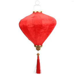 Table Lamps Chandelier Lantern Wedding Decorations For Ceremony Japanese Hanging Flocking Cloth Oriental